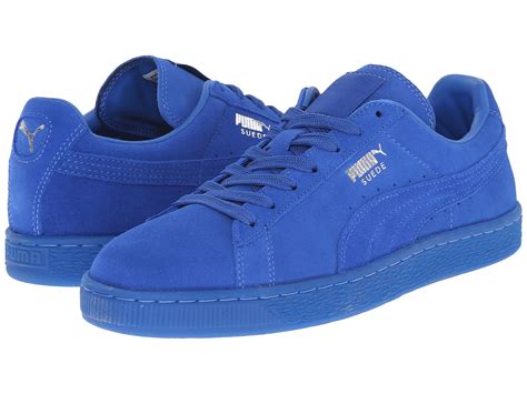 puma classic suede blue.